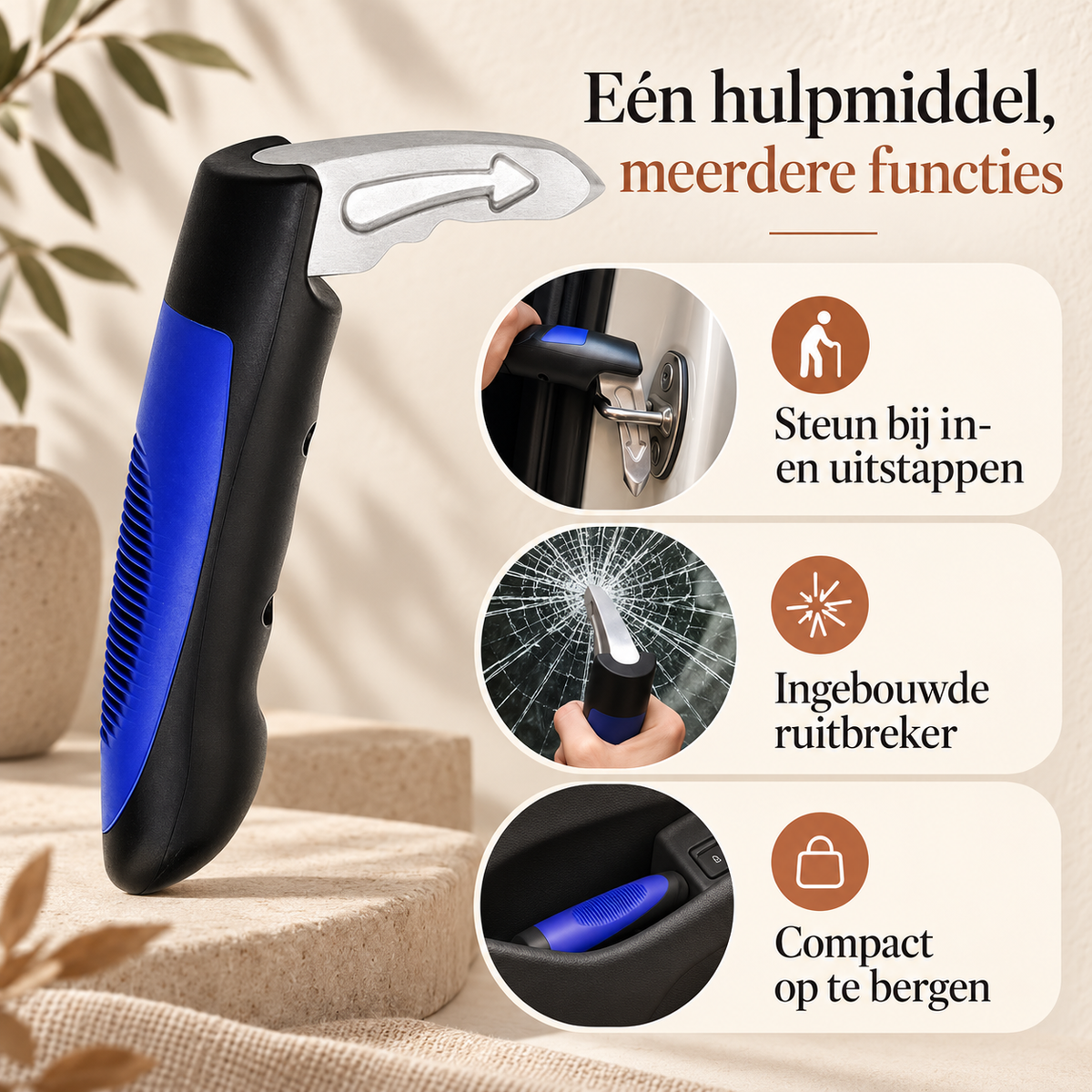 Novren EasyExit™ 2-in-1 Autohandgreep