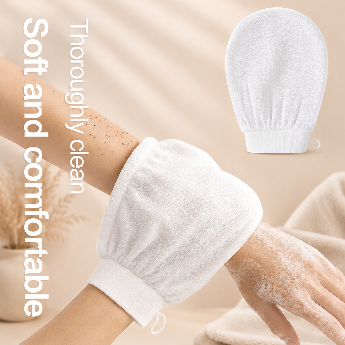 Novren Exfoliërende Scrubhandschoen