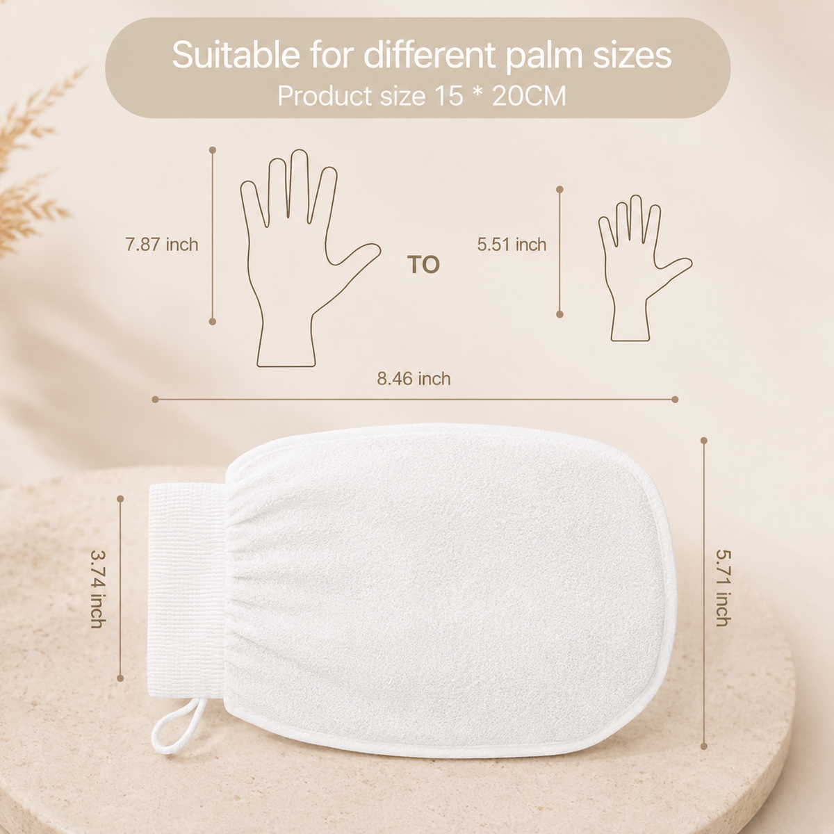 Novren Exfoliërende Scrubhandschoen