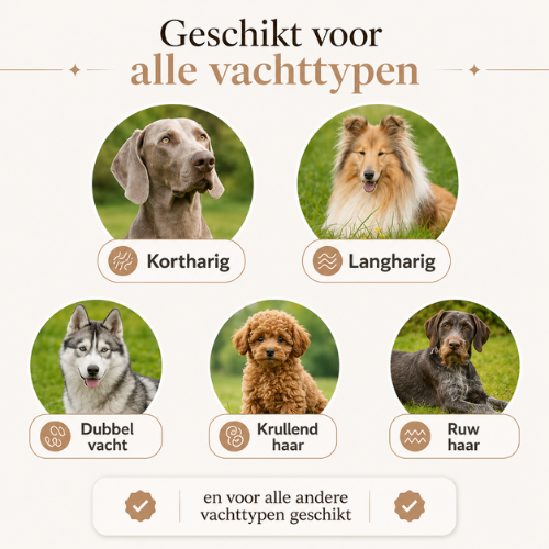 FurGlide - Professionele Vachtverzorgingsborstel